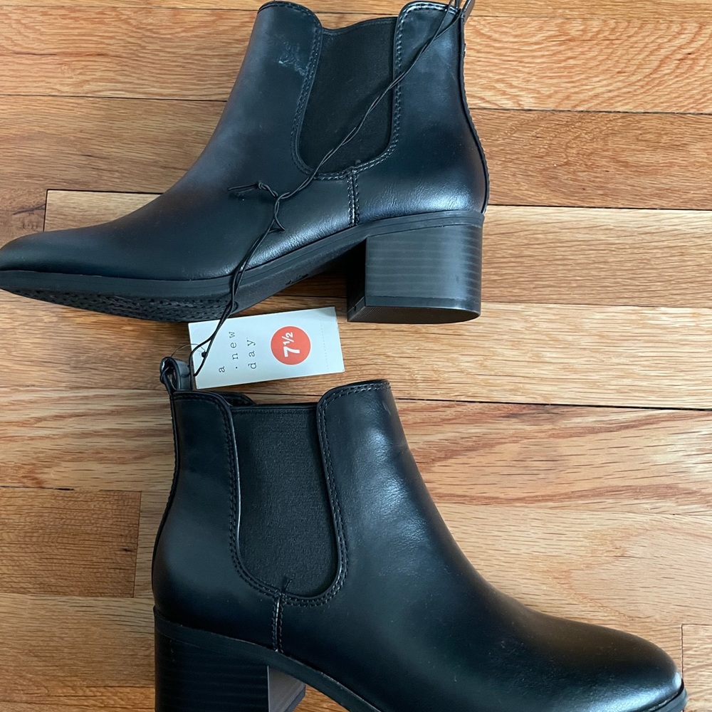 Black booties